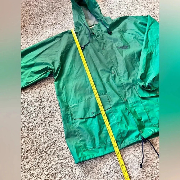 Storm Champ By Tingley Vintage Rain Jacket PVC Green Men Size XL - Picture 3 of 6